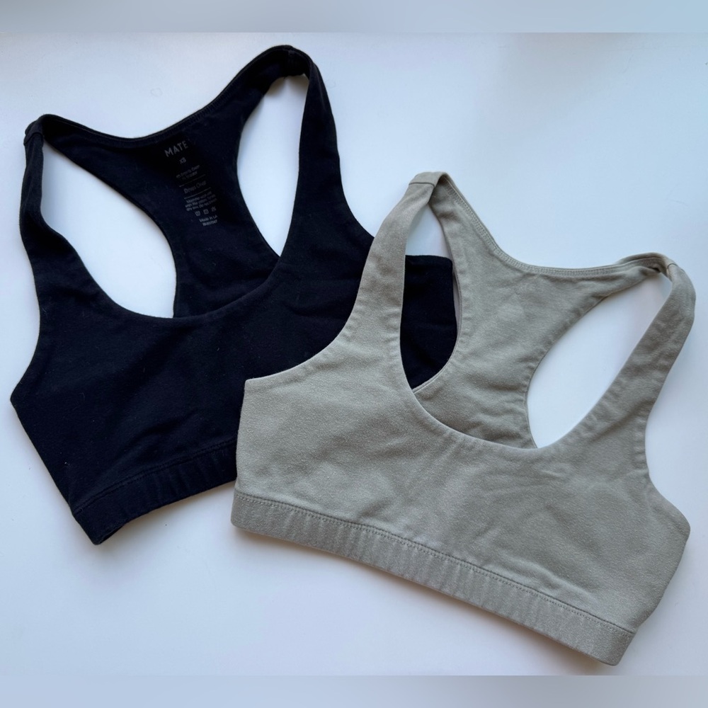 BUNDLE of 2 MATE the Label Sport Bras XS